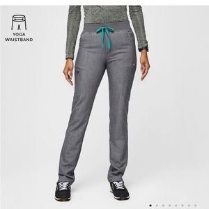 Figs skinny scrub pant (1.0) graphite small tall